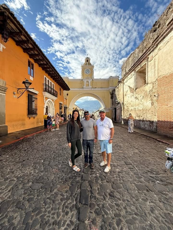 Historic street in Antigua Guatemala