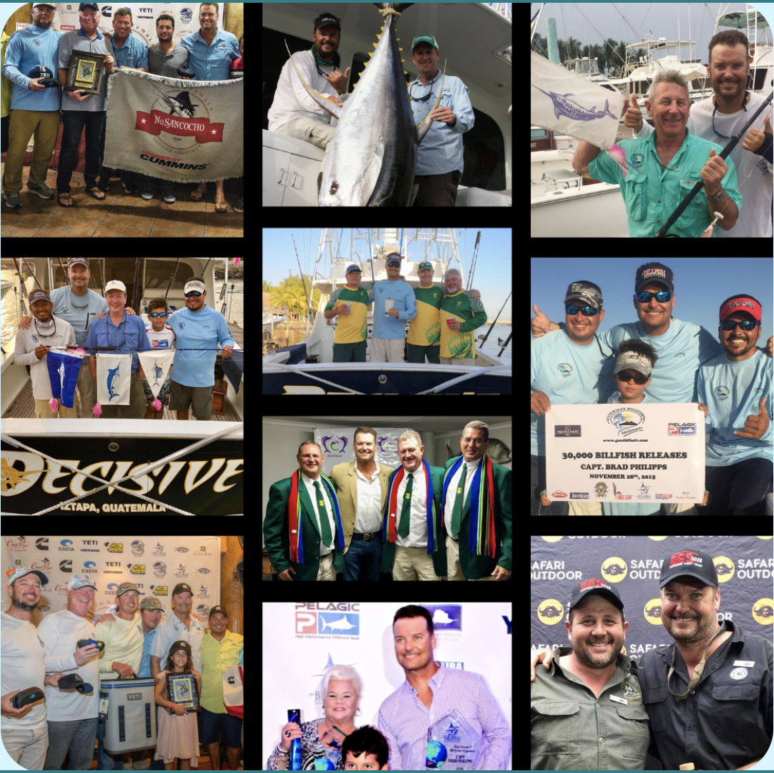 Decisive through the years — anglers, releases, milestone moments