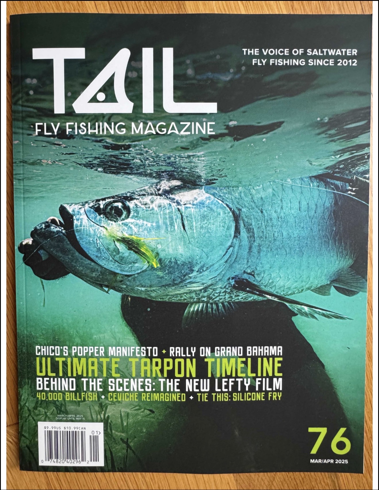 TAIL Fly Fishing Magazine Issue 76 cover