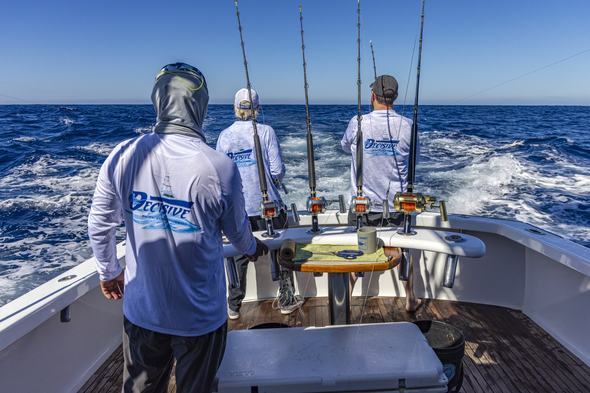 Fishing aboard Decisive on Guatemala's Pacific coast