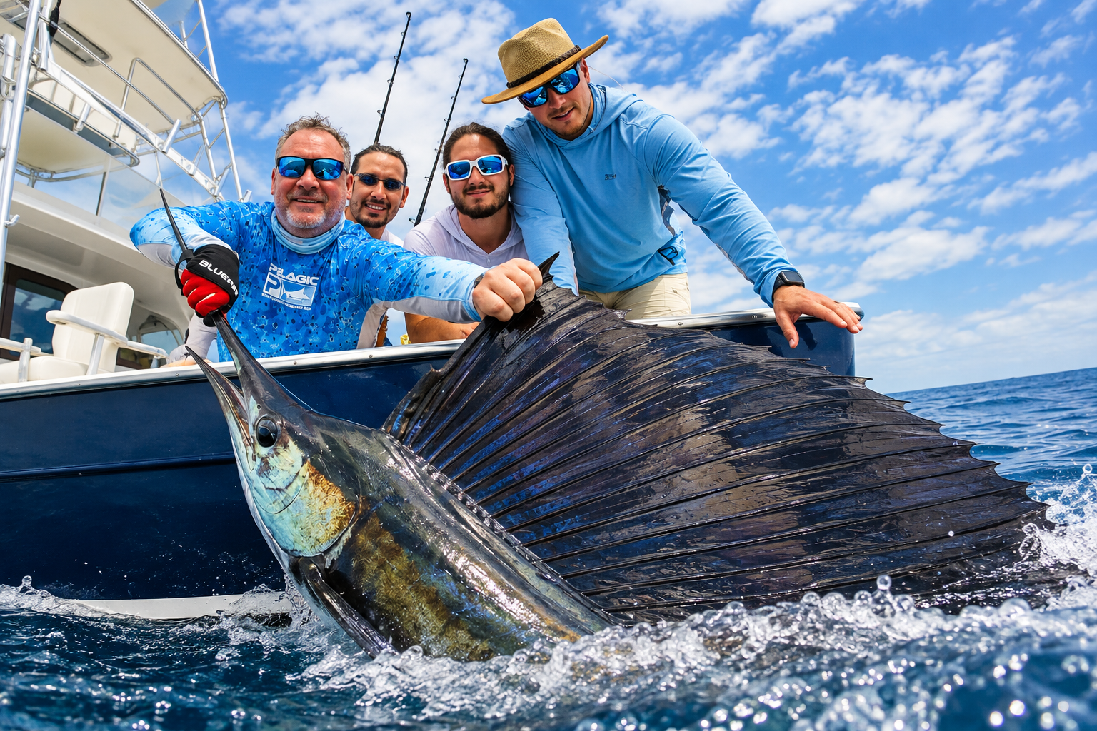 GBA anglers and crew in Guatemala