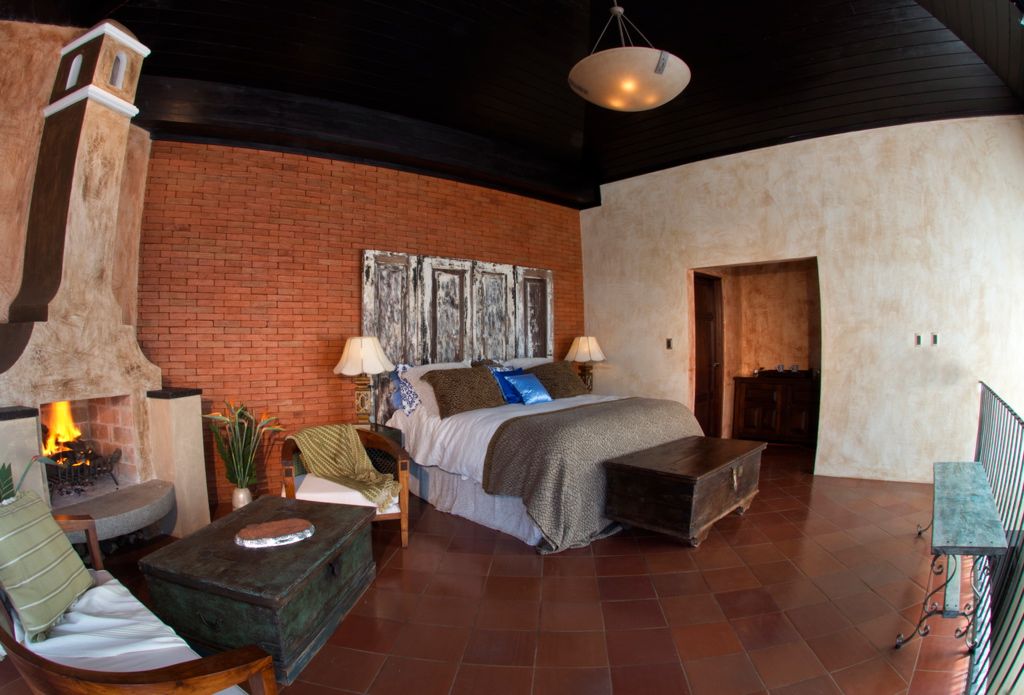 Private guest bedroom at Casa Philipps in Antigua Guatemala